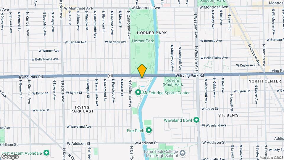 2715 W Dakin St Mapa y Detalles de la Ubicación