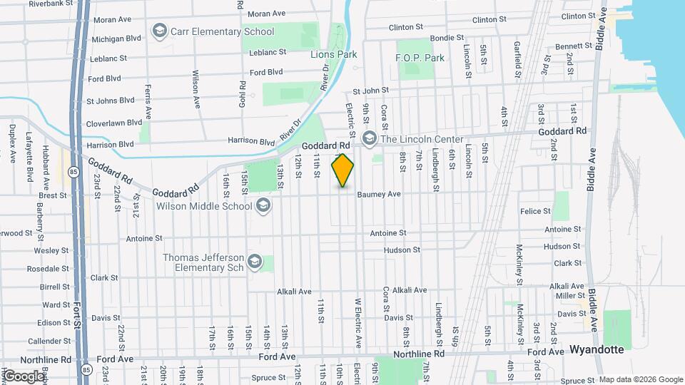 1145 10th St Mapa y Detalles de la Ubicación