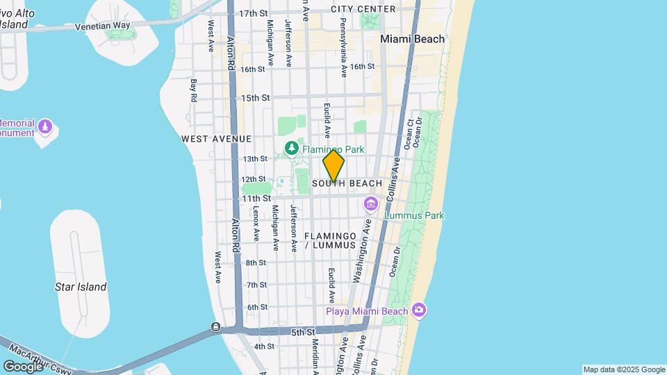 1127 Euclid Ave, Unit 103 Map and Location Details