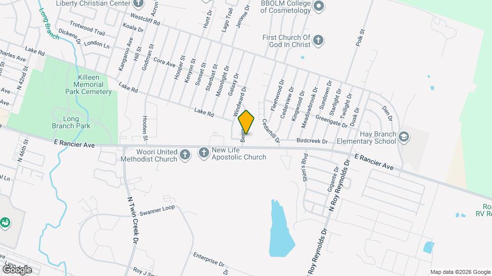 1506 Benttree Dr Map and Location Details