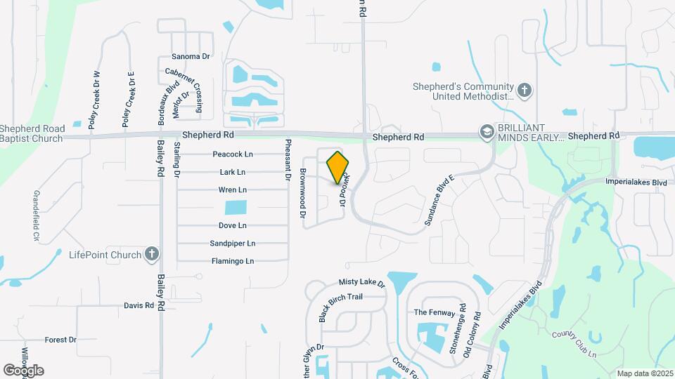 2603 Whitewood Rd Map and Location Details