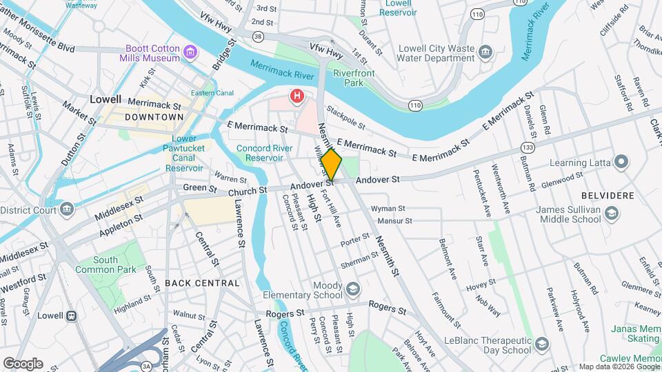 171 Andover St Map and Location Details