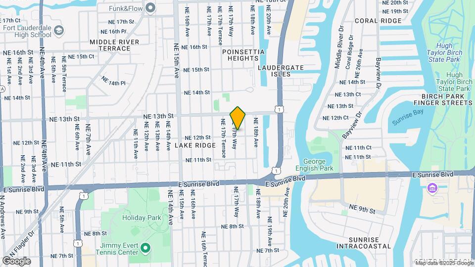 1204 NE 17th Way Mapa y Detalles de la Ubicación