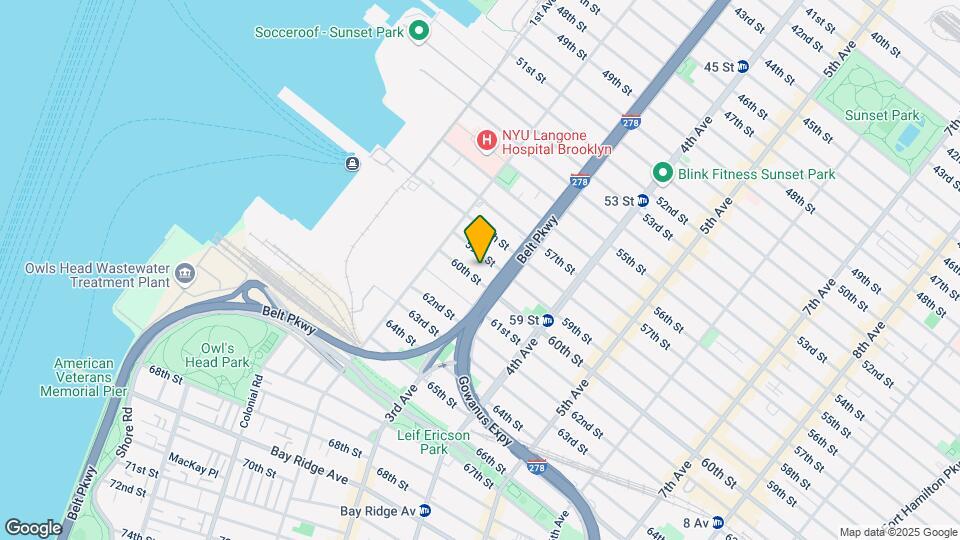 259 60th St Map and Location Details