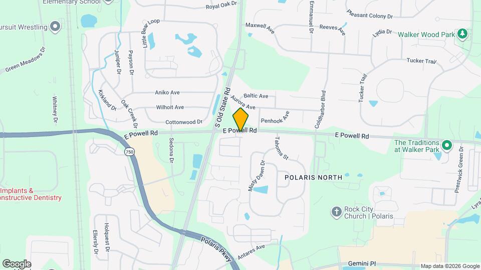 986 Shaula Dr Map and Location Details