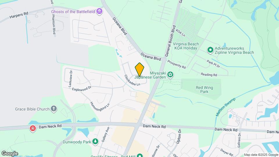 1117 Eaglewood Dr Mapa y Detalles de la Ubicación