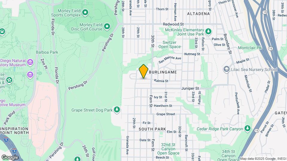 2947 Kalmia St Map and Location Details