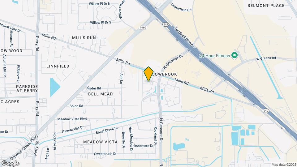 12331 N Gessner Rd Mapa y Detalles de la Ubicación