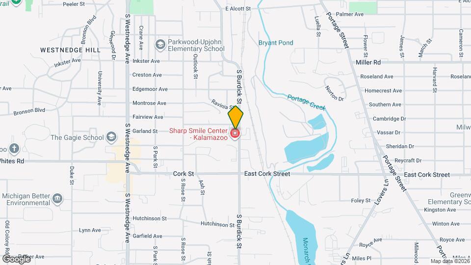 2836 S Burdick St Map and Location Details