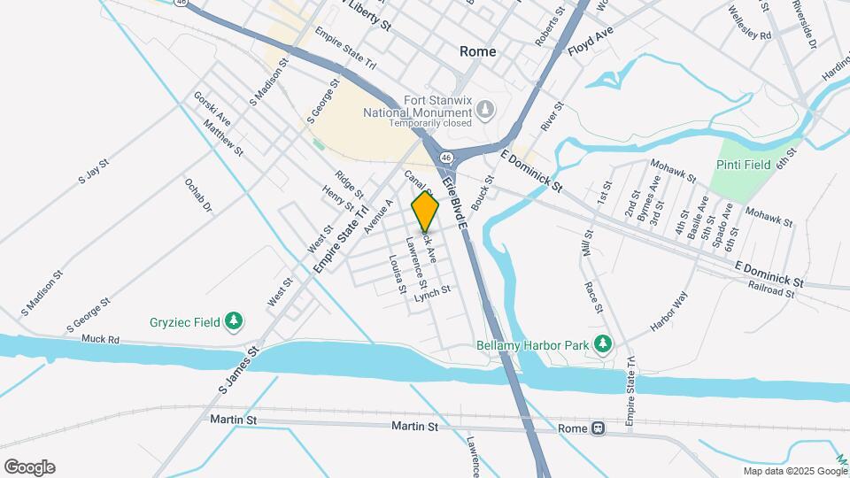 213 Depeyster St Map and Location Details