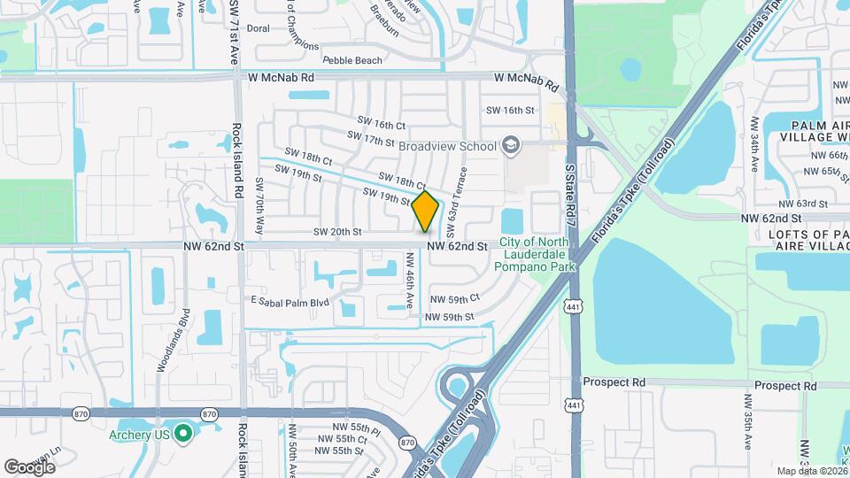 2021 SW 64th Ave Map and Location Details