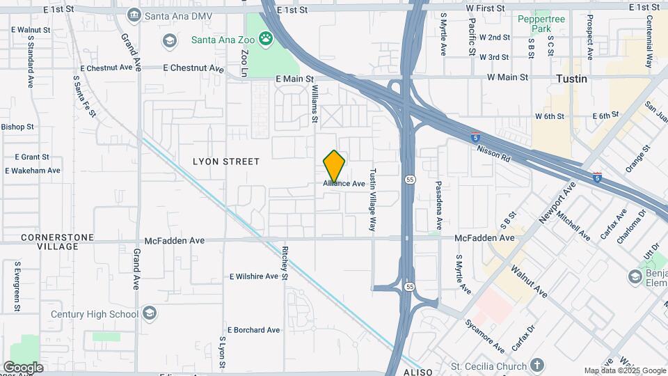 16566 Alliance Ave Map and Location Details