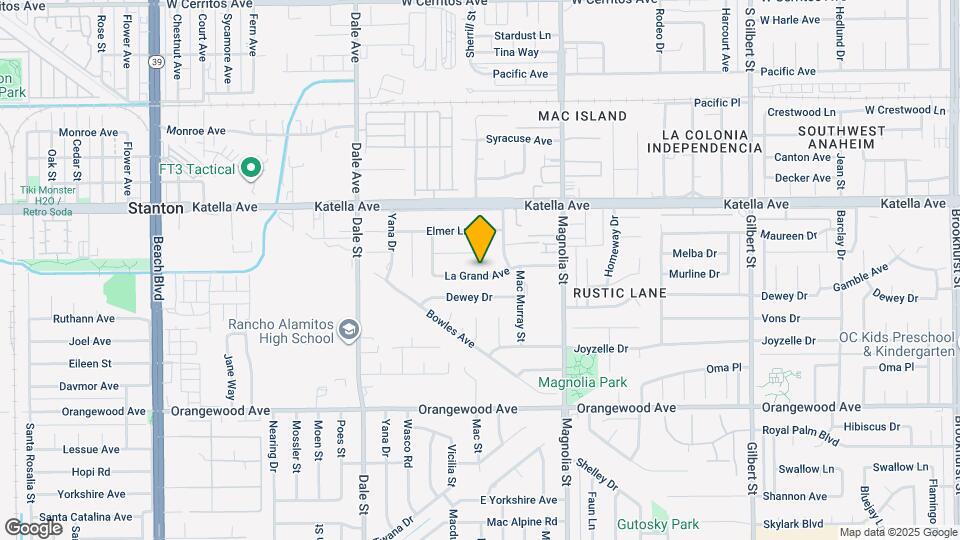 8781 La Grand Ave Map and Location Details