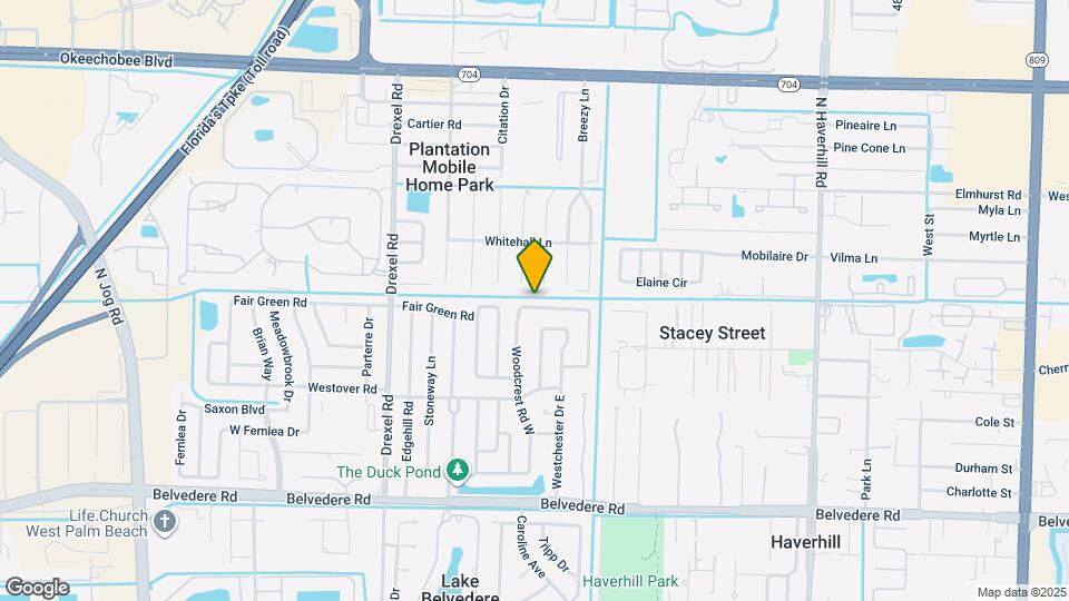 1485 Woodcrest Rd N Map and Location Details