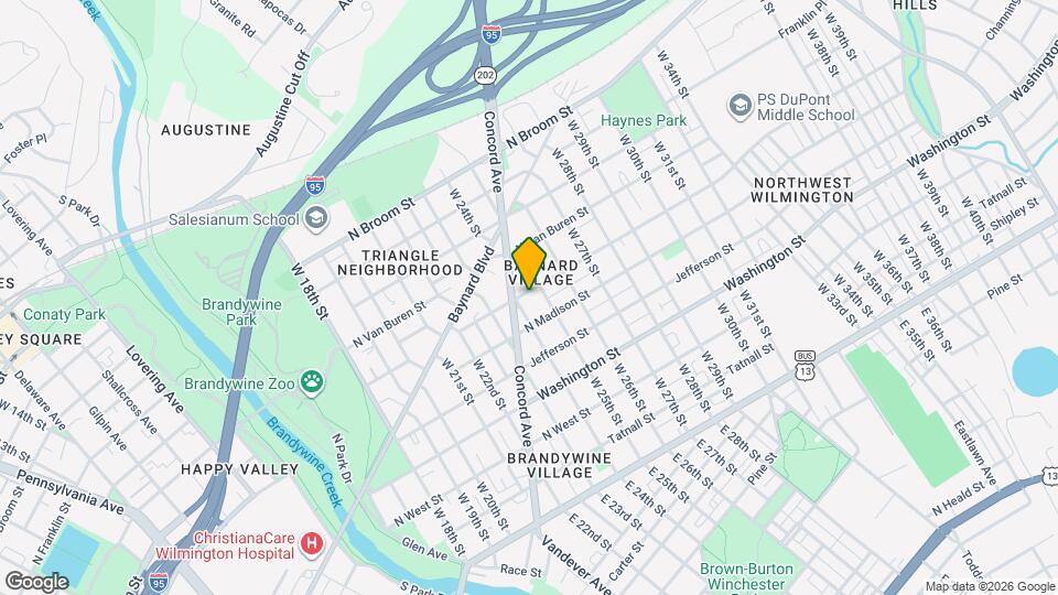 2410 N Monroe St Map and Location Details