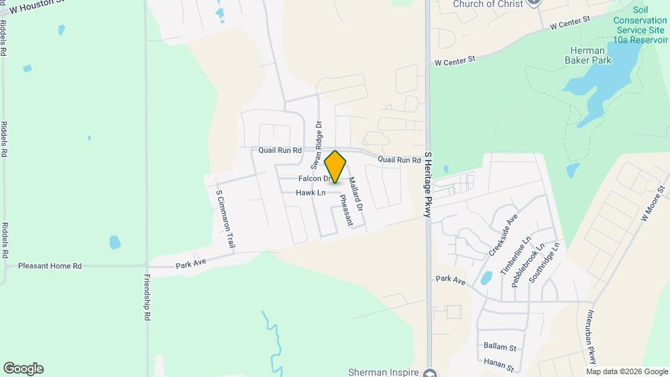 4313 Hawk Ln Map and Location Details