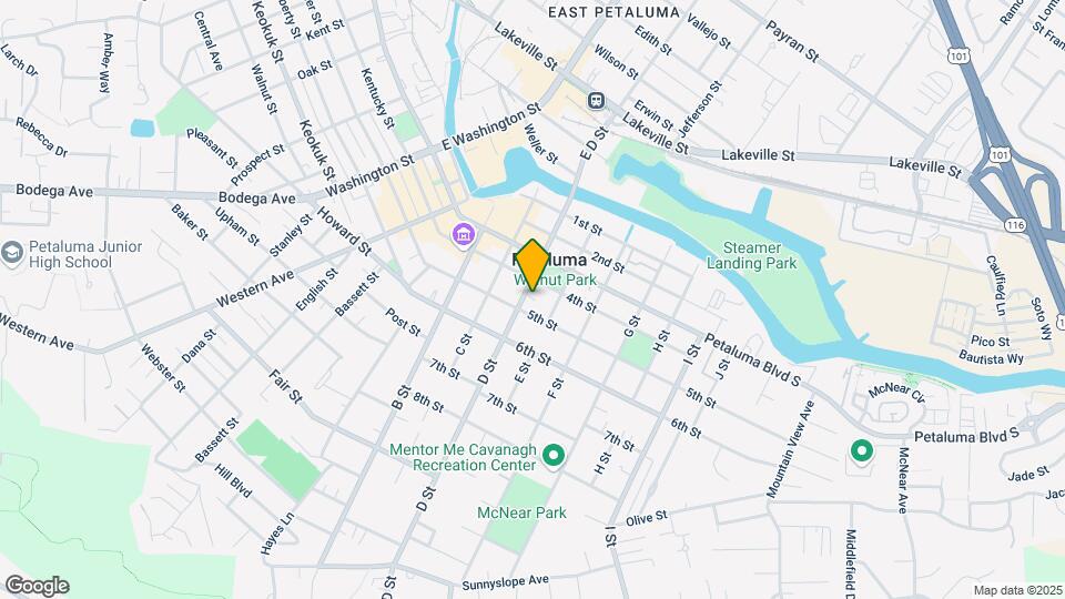 415 D St Map and Location Details