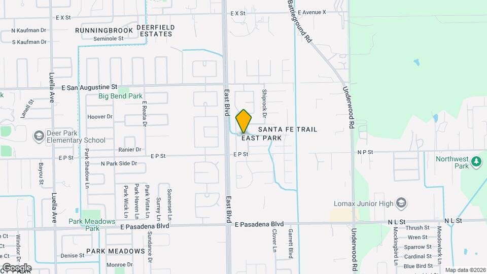 2802 White Sands Dr Map and Location Details