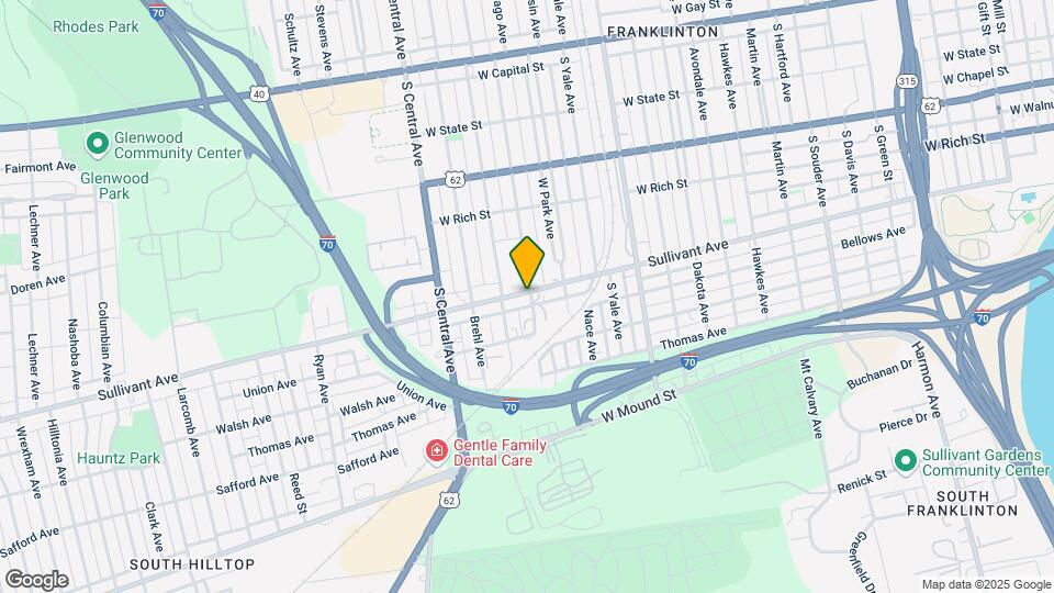 1281 Sullivant Ave Mapa y Detalles de la Ubicación