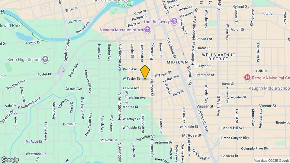 924 Humboldt St Map and Location Details