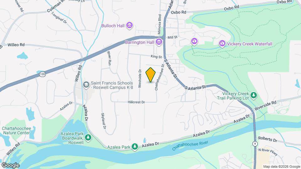 380 Chattahoochee St Map and Location Details