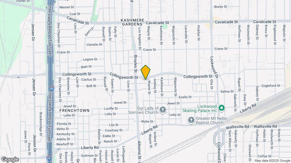 4313 Engleford St Map and Location Details