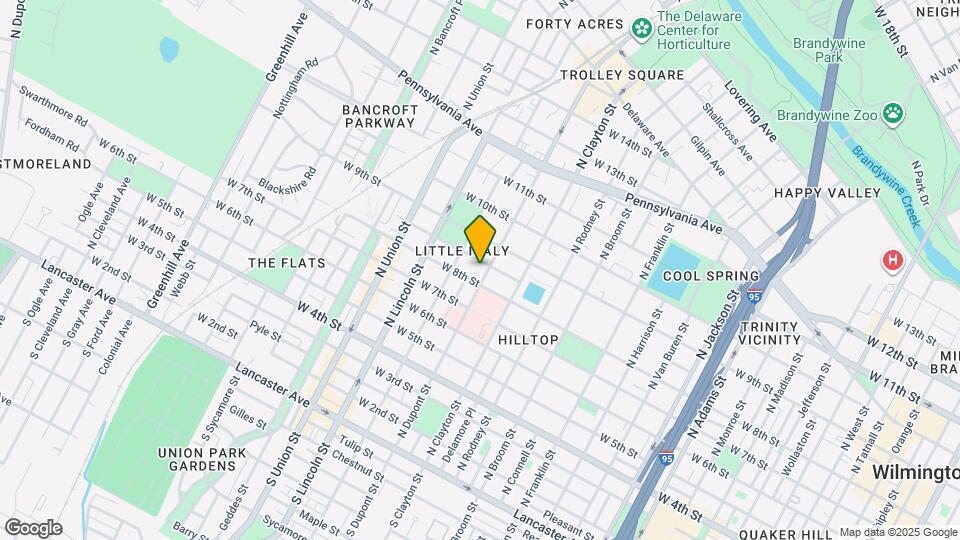 803 N DuPont St Mapa y Detalles de la Ubicación