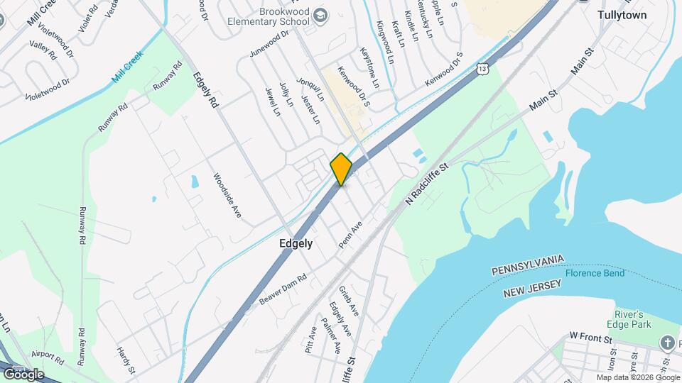 7406 Bristol Pike Map and Location Details