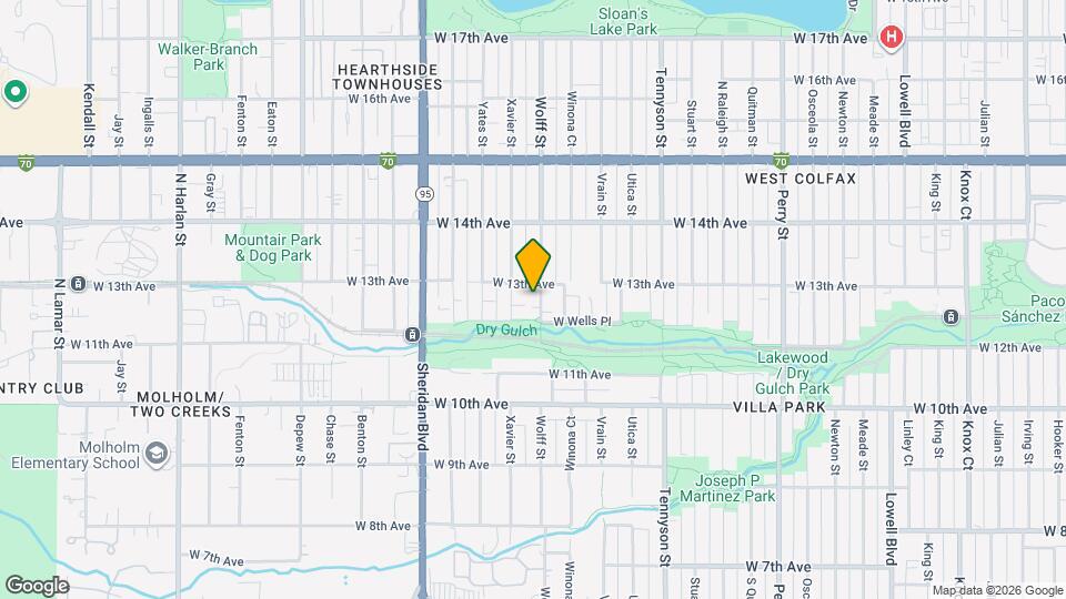 1287 Wolff St Mapa y Detalles de la Ubicación