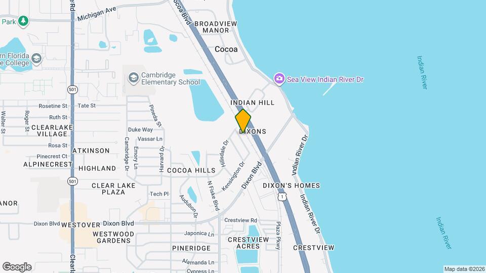 1402 Donna Ave Mapa y Detalles de la Ubicación