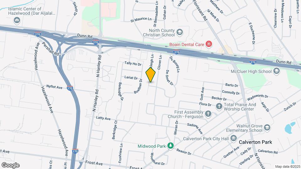 260 Brackleigh Ln Map and Location Details