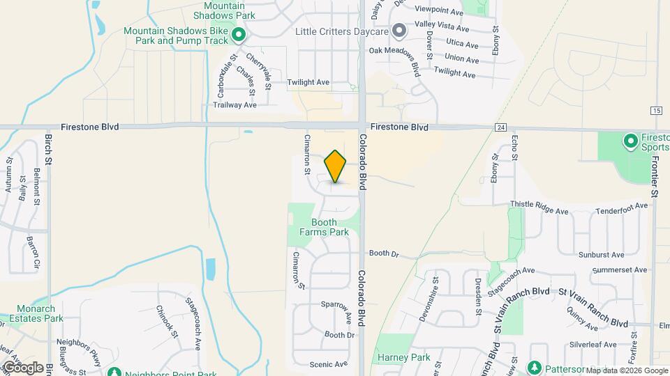 10818 Cimarron St Map and Location Details