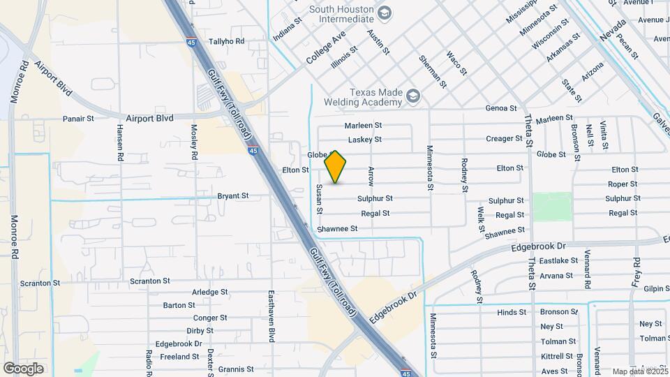 1414 Roper St Map and Location Details