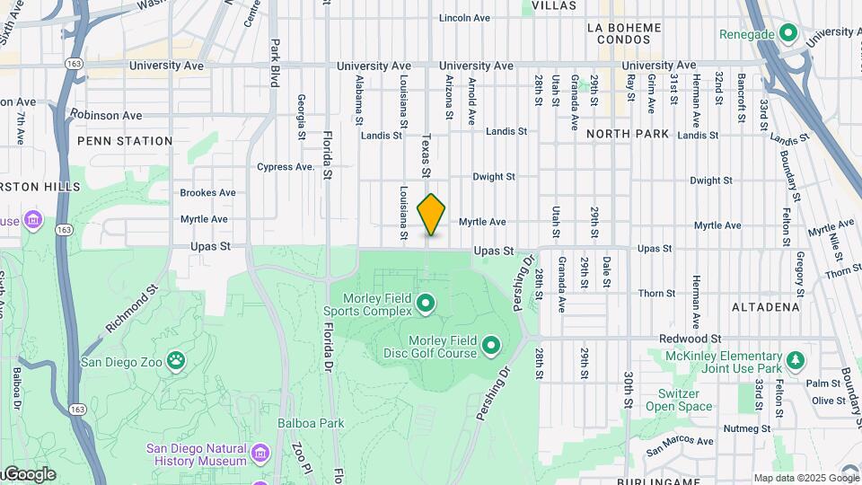 3411 Texas St Map and Location Details