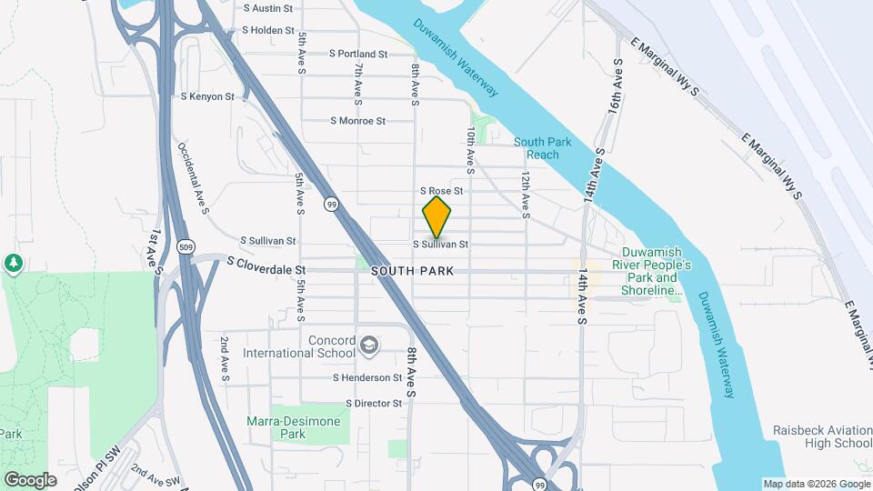 820 S Sullivan St Map and Location Details