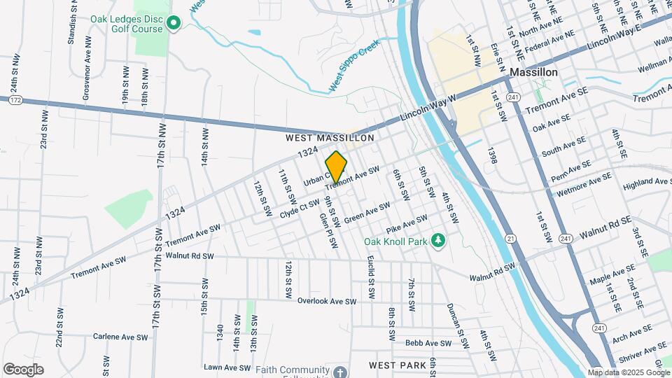 825 Tremont Ave SW, Unit APT B Map and Location Details