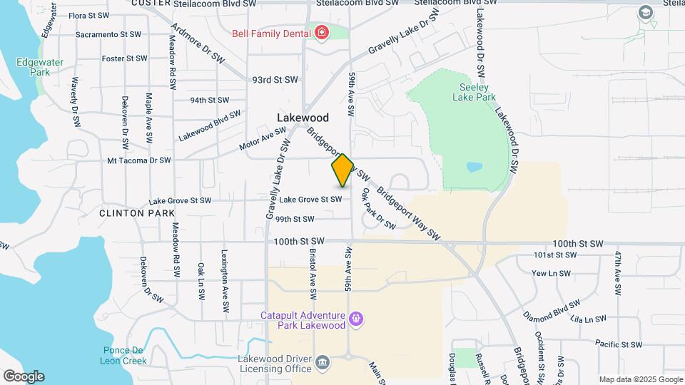 5915 Lake Grove St SW Map and Location Details