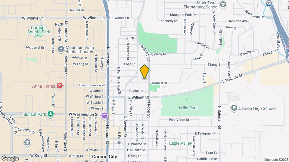 420 Corbett St Map and Location Details