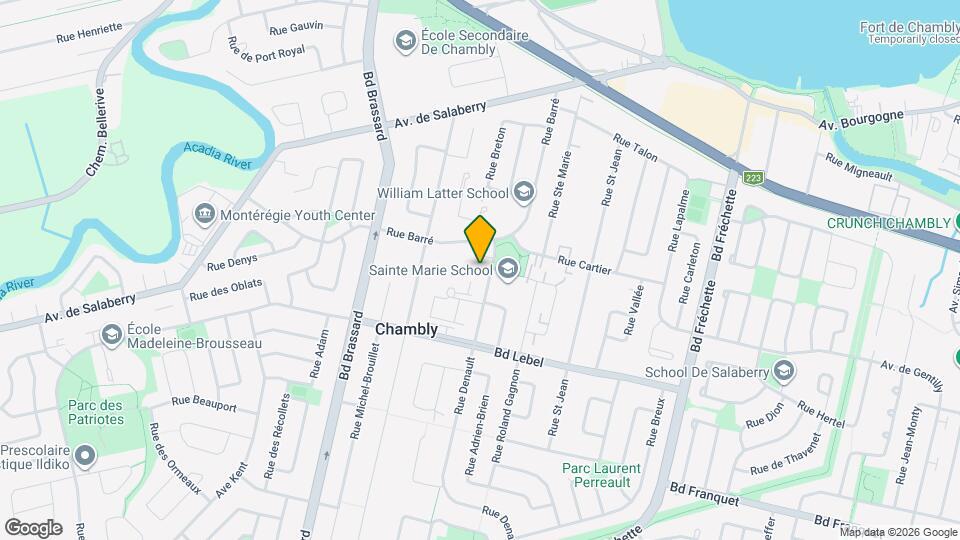 994 Denault Rue Map and Location Details