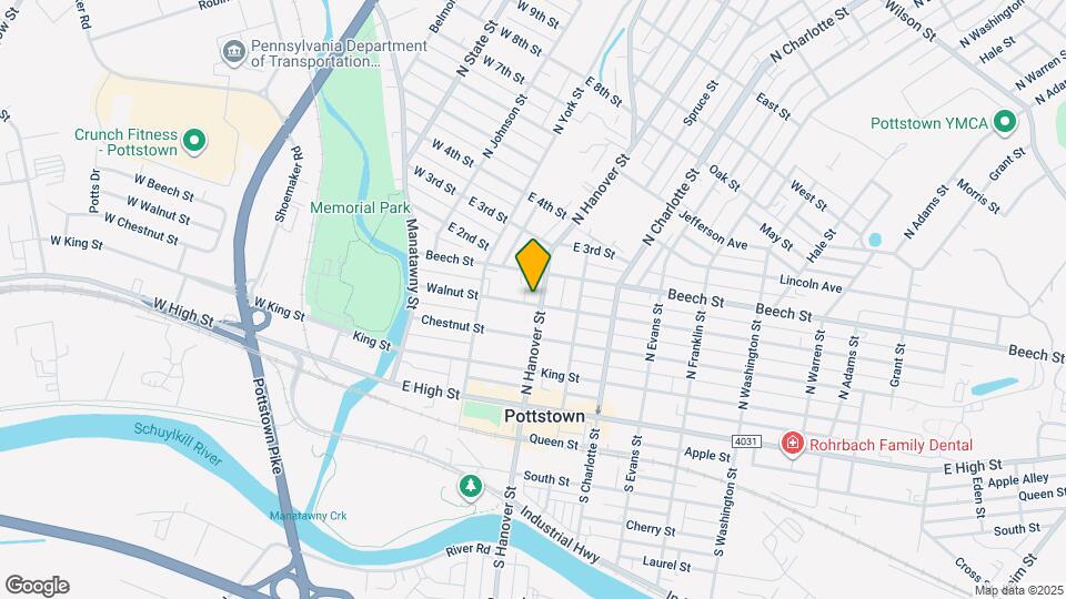 151 N Hanover St Map and Location Details