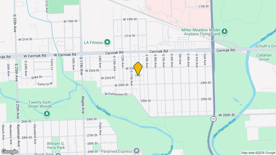 2334 S 10th Ave Map and Location Details
