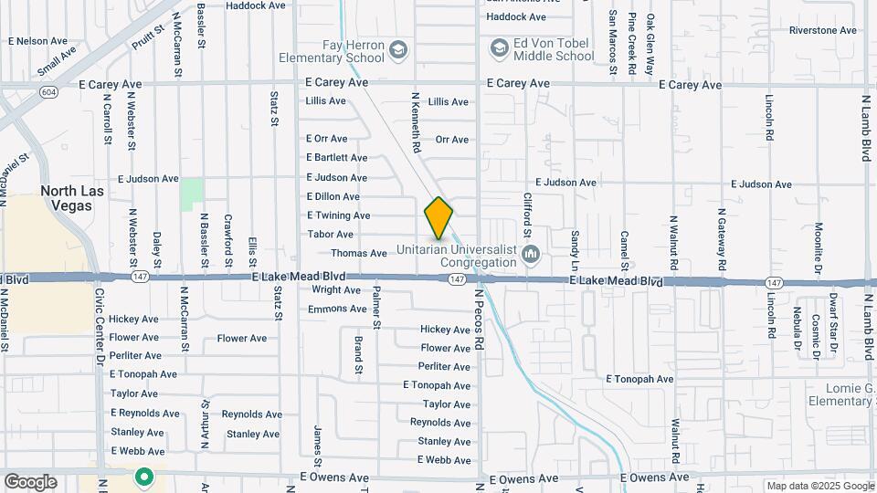 3600 Thomas Ave Map and Location Details