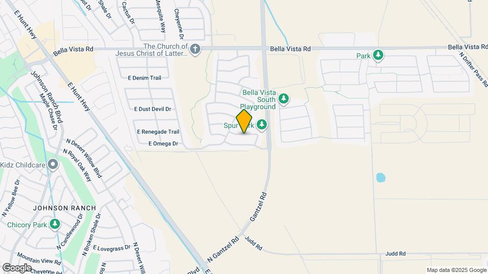 1875 E Renegade Trail Mapa y Detalles de la Ubicación