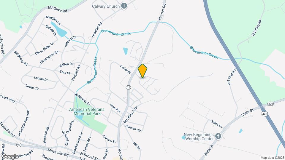 Crestwood Village Mobile Home Park Map and Location Details