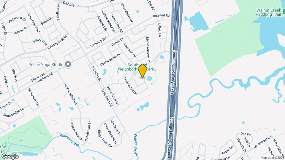 9310 Marble Falls Dr Map and Location Details