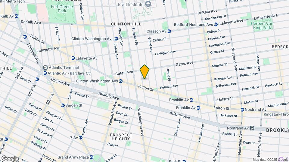 205 Saint James Place Map and Location Details