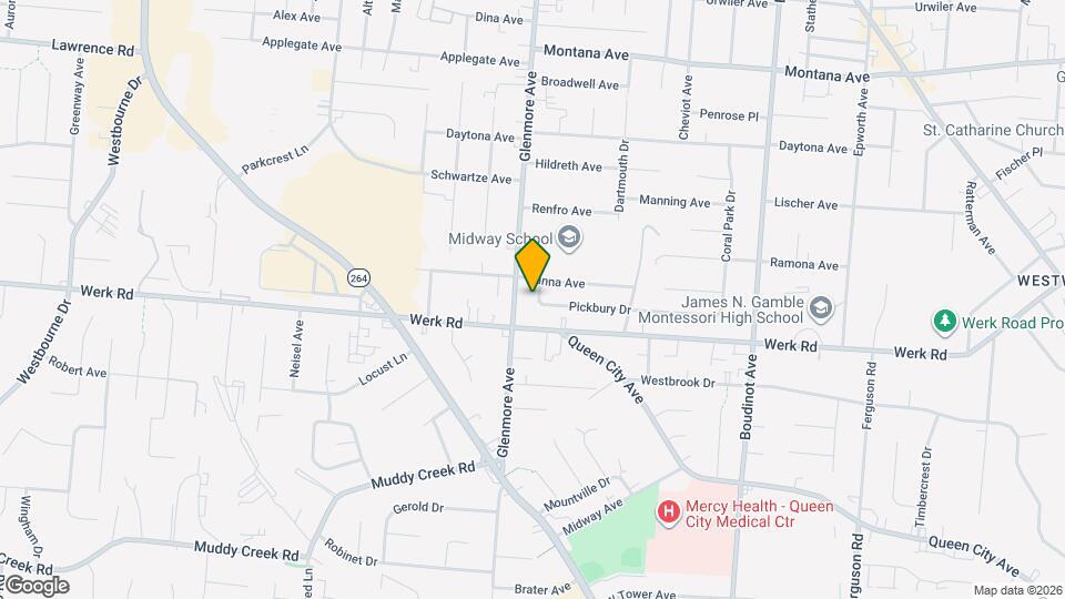 3283 Pickbury Dr Map and Location Details