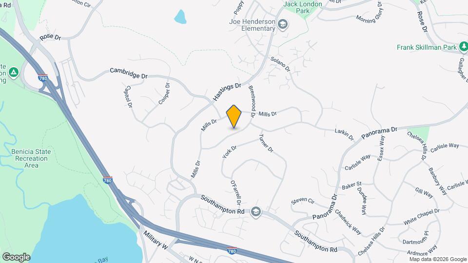 439 Brentwood Dr Benicia CA Apartments and Nearby Benicia Apartments