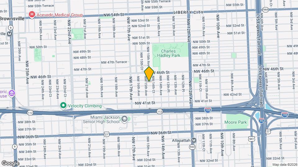 1481 NW 44th St Map and Location Details