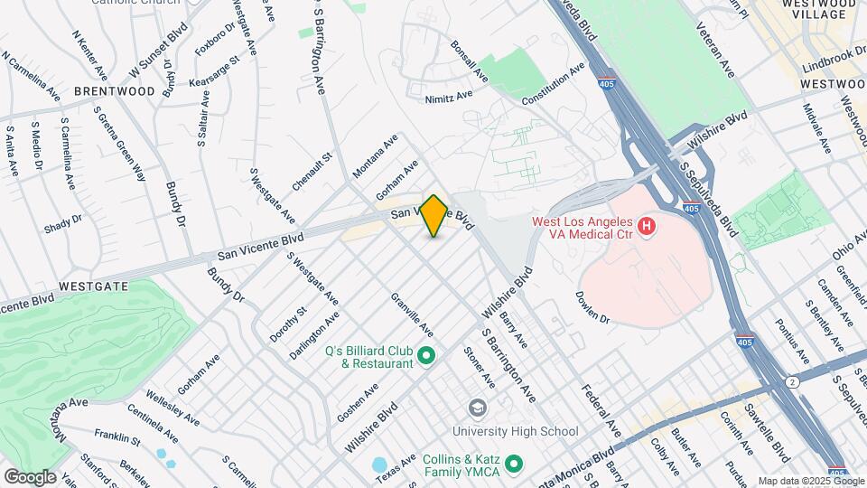 11655 Mayfield Ave Mapa y Detalles de la Ubicación